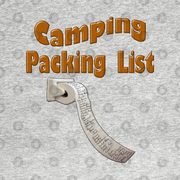 Camping Packing List by DougB